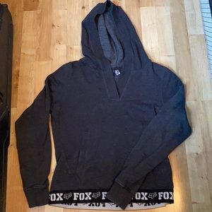 Grey fox hoodie
